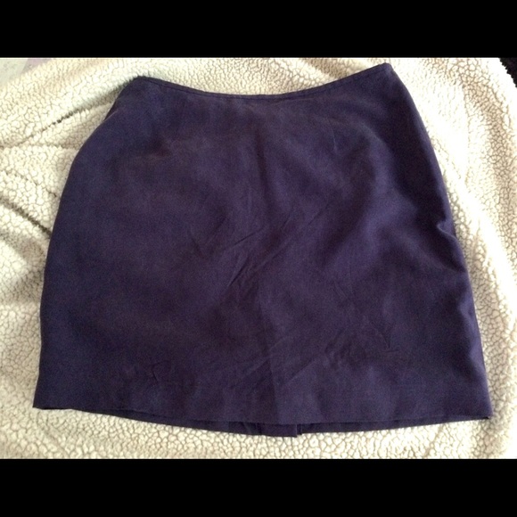NWT Studio 9 Violet Silk Pencil Skirt - Picture 1 of 5